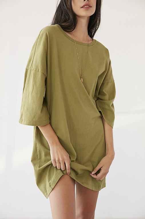 Urban Outfitters Future State Boyfriends Tee,green,xs