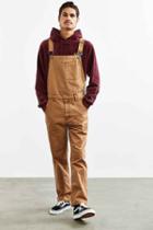Urban Outfitters Bdg Dense Cotton Canvas Overall,brown,xs
