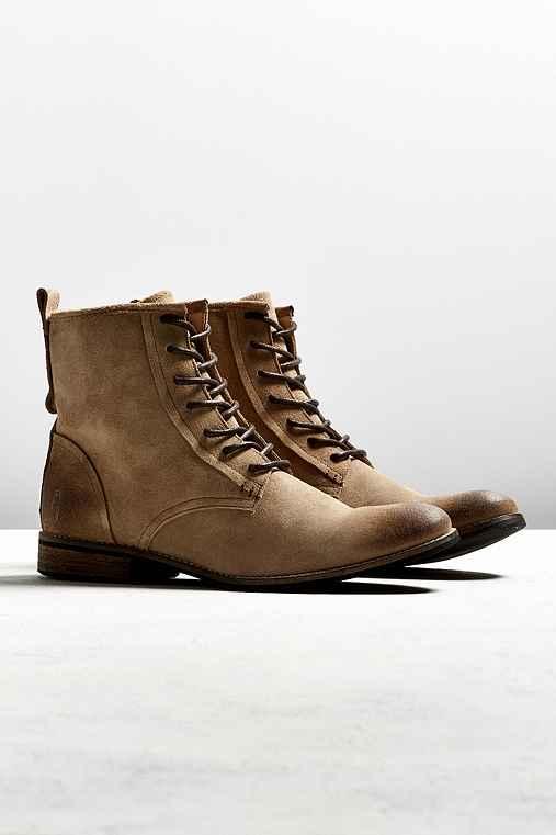 Urban Outfitters Shoe The Bear Walker Suede Boot,beige,us 8/eu 41