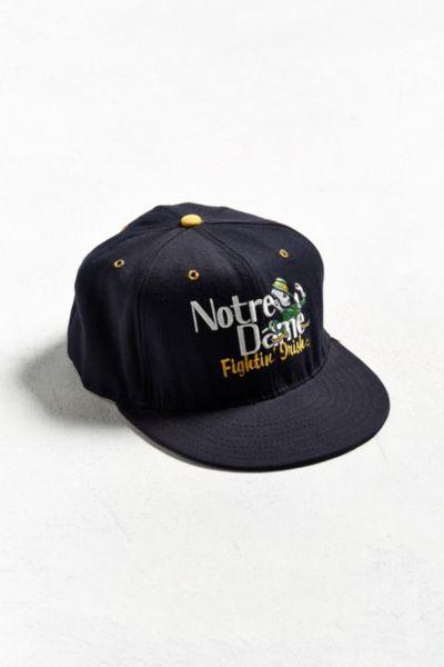 Urban Outfitters Vintage Notre Dame Snapback Hat