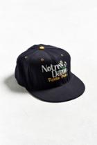 Urban Outfitters Vintage Notre Dame Snapback Hat