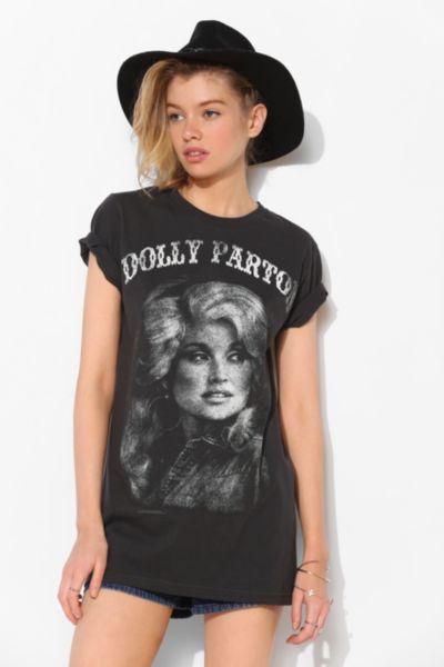 Urban Outfitters Washed Dolly Parton Tee
