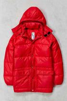 Urban Outfitters Vintage Ems Jacket,bright Red,one Size