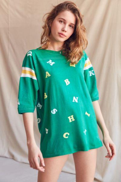 Uo Design X Urban Renewal Printed Letters Tee