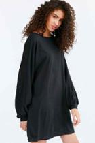 Urban Outfitters Truly Madly Deeply Oversized Tee Dress,black,m