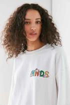 Urban Outfitters Hinds Pigs Crew-neck Sweatshirt,white,m