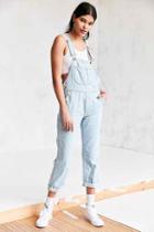 Urban Outfitters Bdg Ryder Boyfriend Overall - Clean Glacier,light Blue,xs