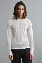 Urban Outfitters Tripp Nyc Fishnet Long Sleeve Tee
