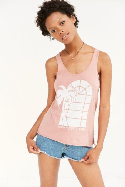 Urban Outfitters Uo Souvenir Miami Window Tank Top
