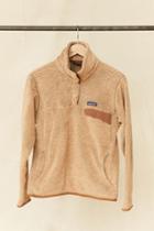 Urban Outfitters Vintage Patagonia Tan Textured Fleece Pullover Jacket