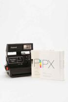 Urban Outfitters Vintage Polaroid 600 Camera Kit By Impossible Project,black,one Size