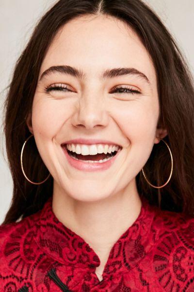 Urban Outfitters Diamond Cut Hoop Earring