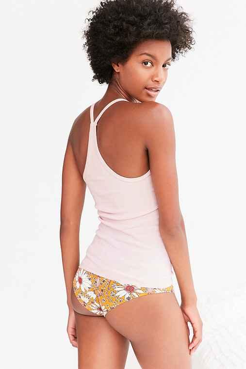 Urban Outfitters Out From Under Drop Needle Y-back Cami,rose,l