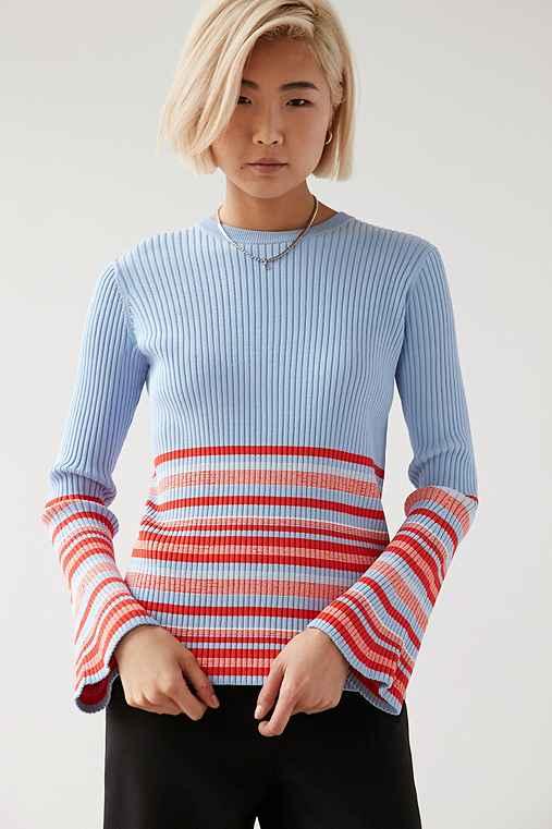 Urban Outfitters C/meo Collective Halftime Sweater,blue Multi,xs
