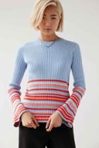 Urban Outfitters C/meo Collective Halftime Sweater,blue Multi,xs