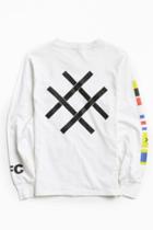 Urban Outfitters Lucid Fc Nautical Flags Long Sleeve Tee
