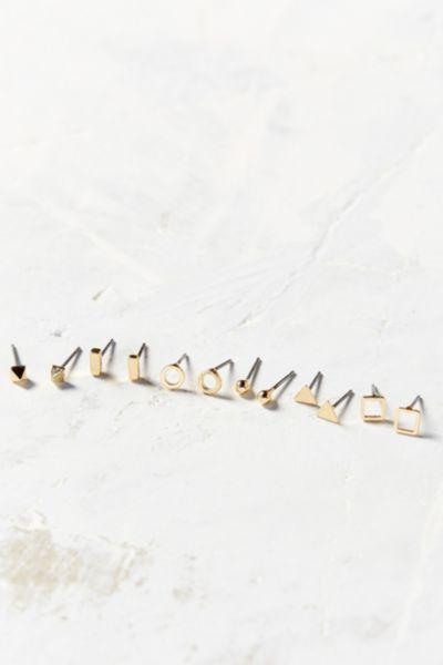 Urban Outfitters Itty Bitty Metal Earring Set