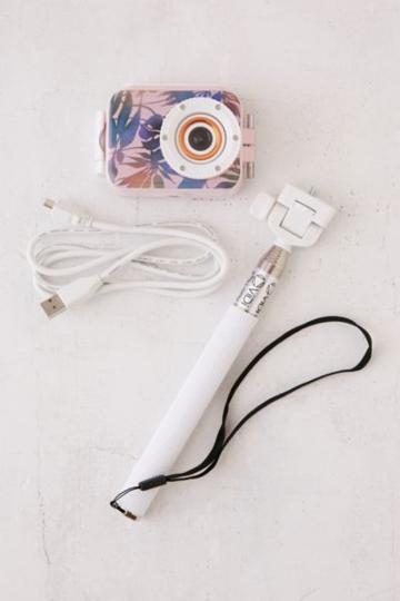 Vidi X Uo Pink Palm Action Camera Set