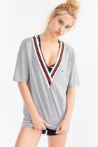 P.e Nation Ball Boy Deep-v Ringer Tee