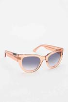 Urban Outfitters Raen Volant Cat-eye Sunglasses,pink,one Size