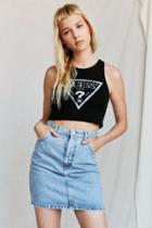 Urban Outfitters Vintage Guess Medium Wash Denim High-rise Skirt