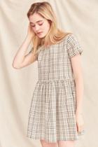 Urban Outfitters Urban Renewal Remade Yarn-dyed Babydoll Dress