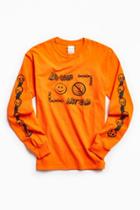 Urban Outfitters Division Of Labor Do Good Not Evil Long Sleeve Tee