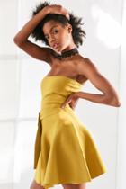 C/meo Collective Perfect Timing Strapless Mini Dress