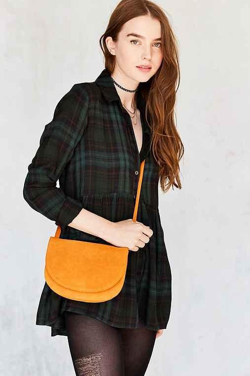 Urban Outfitters Natalie Double Pouch Crossbody Bag,orange,one Size