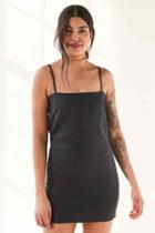 Urban Outfitters Sir The Label Gracie Tie-back Dress,navy,m