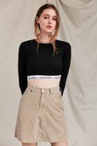 Urban Outfitters Urban Renewal Recycled Corduroy Mini Skirt,tan,m