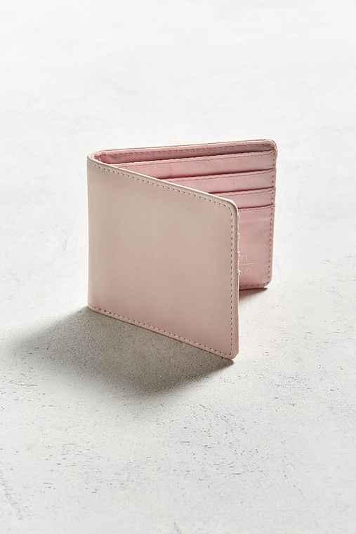 Urban Outfitters Uo Bi-fold Wallet,pink,one Size