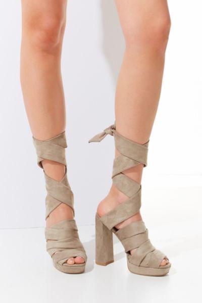 Urban Outfitters Jeffrey Campbell Chablis Wrap Tie Heel
