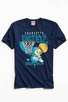 Urban Outfitters Junk Food Looney Tunes Charlotte Hornets Tee,navy,m