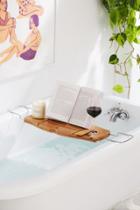 Urban Outfitters Me Time Bamboo Bath Tray Caddy