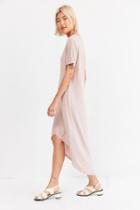 Urban Outfitters Silence + Noise Two-tone Rib Cocoon Midi Dress