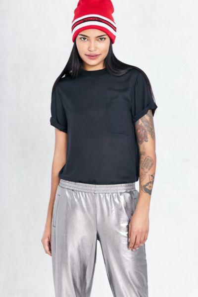 Silence + Noise Woven Pocket Tee