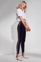 Urban Outfitters Silence + Noise Striped Stirrup Pant