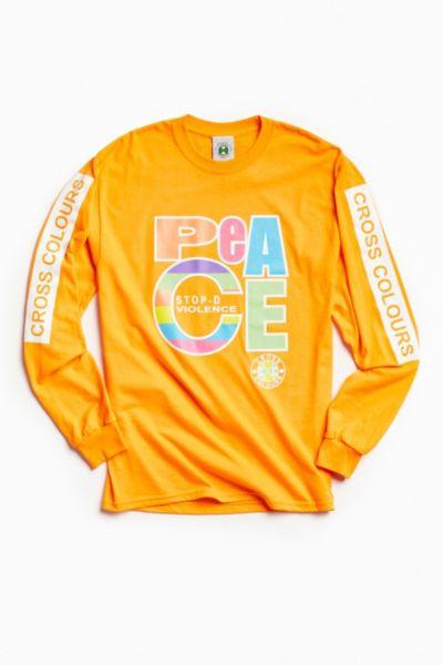 Cross Colours Peace Long Sleeve Tee