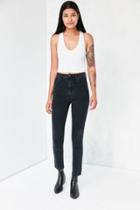 Urban Outfitters Agolde Roxanne High-rise Skinny Jean - Washed Black