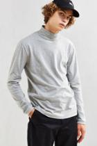 Urban Outfitters Uo Basic Mock Neck Long Sleeve Tee
