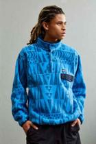Urban Outfitters Patagonia Synchilla Fleece Snap-t Sweatshirt,blue,m