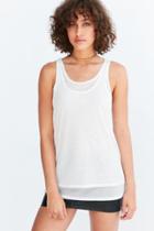 Urban Outfitters Silence + Noise Selda Double Layer Mesh Tank Top