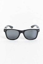Urban Outfitters Polished Square Sunglasses,black,one Size