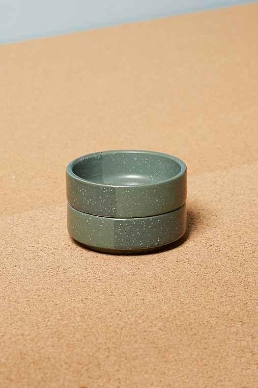 Urban Outfitters Umbra Shift Sediment Small Bowl Set,green,one Size