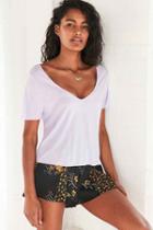 Urban Outfitters Project Social T Avery Tee,lavender,xs