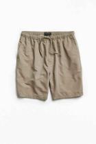 Urban Outfitters Uo Slade Retro Volley Short,olive,l