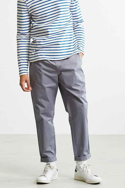 Urban Outfitters Uo Parker Elastic Waist Pant,light Grey,xs