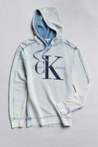 Urban Outfitters Calvin Klein Classic Logo Acid Wash Hoodie Sweatshirt