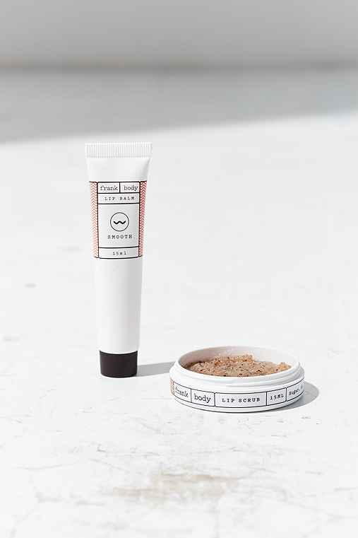 Urban Outfitters Frank Body Lip Scrub + Lip Balm Duo,black,one Size